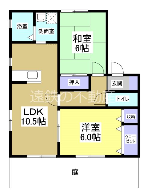 カサグランデ 101号室 間取り