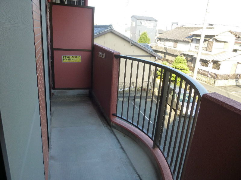 エストメンツ中泉 ベランダ