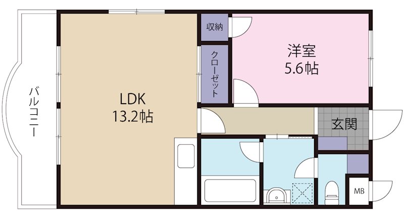 プリムヴェール 間取り図