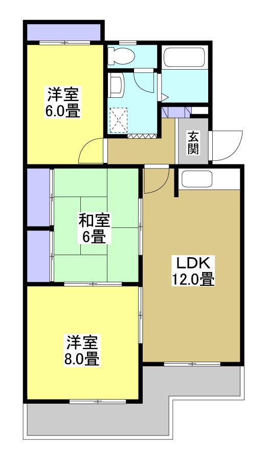 グレイス 間取り図