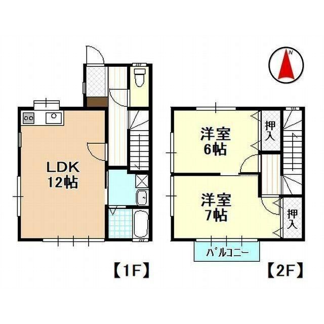 ノースヒル 間取り図