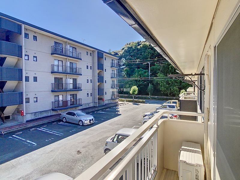 メゾン谷上Ｂ ベランダ