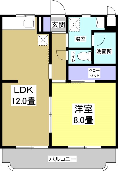 トゥドール高丘 間取り図