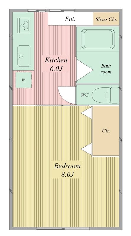 ブランシェ高丘 間取り図