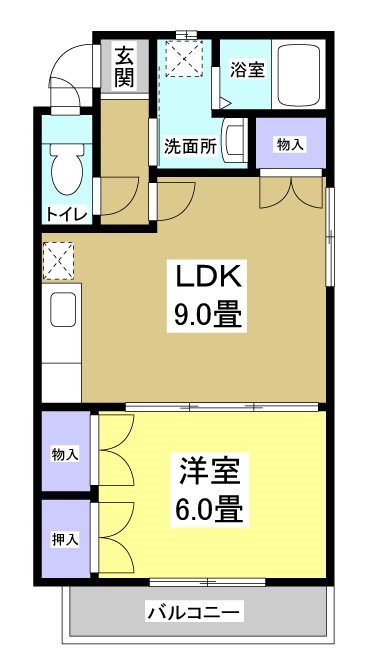 サープラス　フミナ 間取り