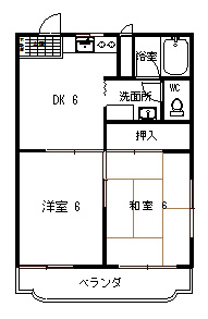 ローヤル石津 間取り図