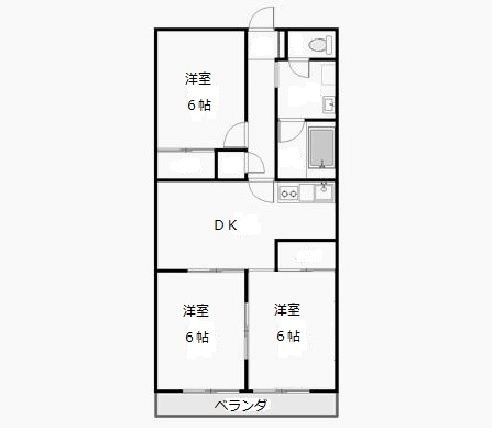 サンハイム和田 間取り図