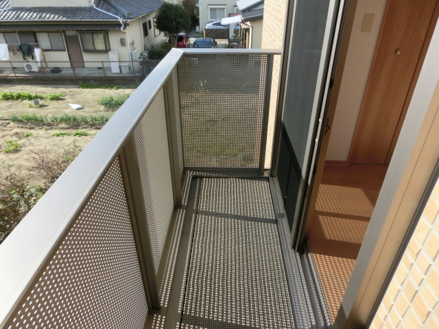 グレンツェント ベランダ