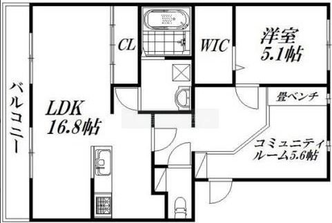 Re・allot東若林 間取り図