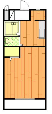 フラットＮ 間取り図