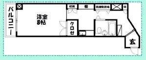 リエス浜松駅南 301号室 間取り