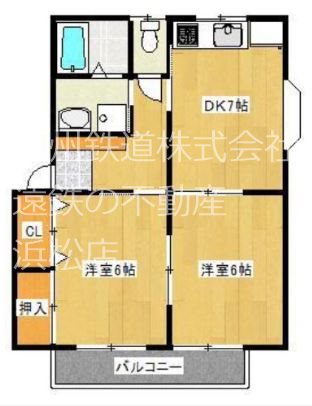 ボヌール 間取り図