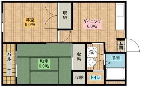 めぞんどぴゅあ 間取り図