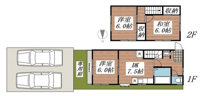 めぞんどぴゅあⅡ 間取り図