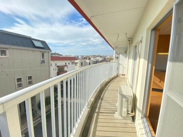 たかみマンション ベランダ