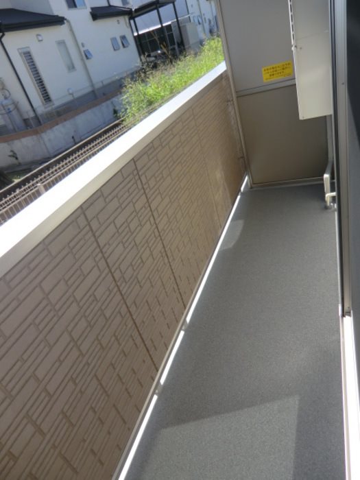 シャルマン・ドミール ベランダ