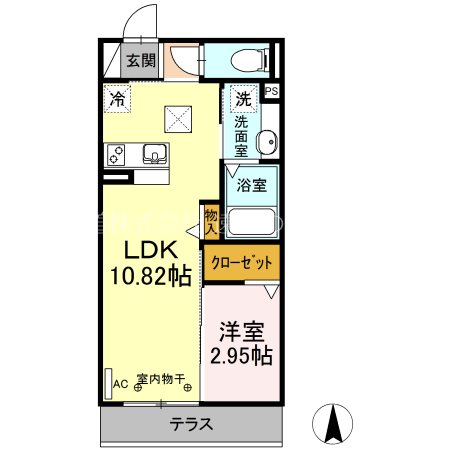 シャルマン・ドミール 間取り図