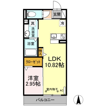 シャルマン・ドミール 間取り図