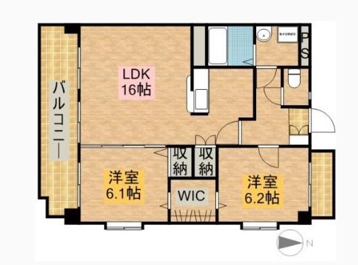 ファクトリーたつみ 間取り図