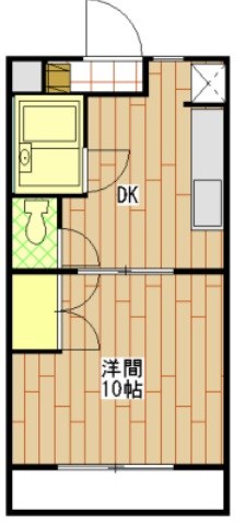 西遠ハイツ 間取り図