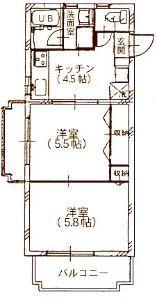 リバティヒルズ 間取り図