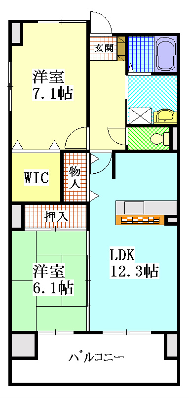 ロリオ 間取り図