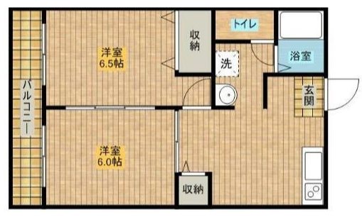 グランパル有玉 間取り図