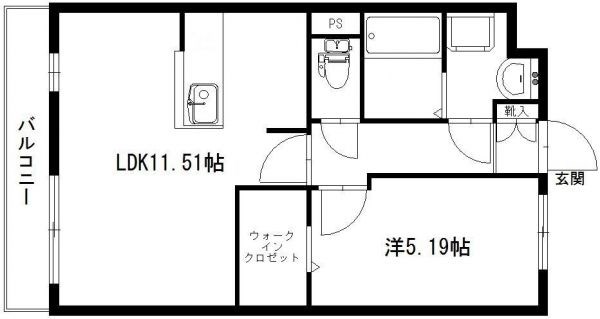 ノース・リーブラ 間取り図