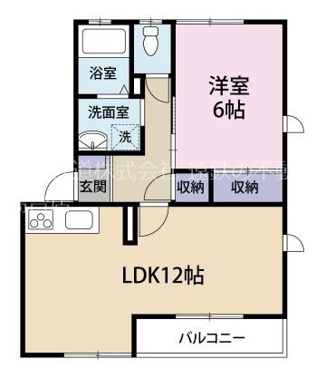 パーシモンⅡ 間取り図