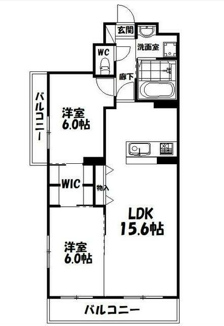 ロゼッタ和合 間取り図