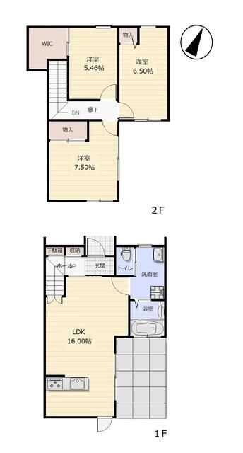 キャレブラン小松     間取り