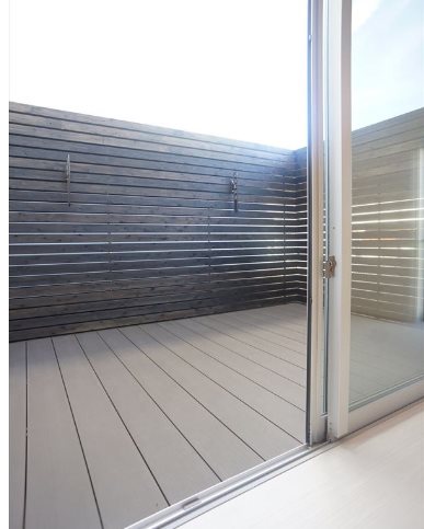 キャレブラン小松     ベランダ