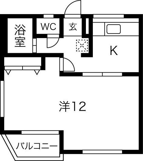Le Corbusier 301号室 間取り