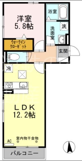 ドエル 間取り図