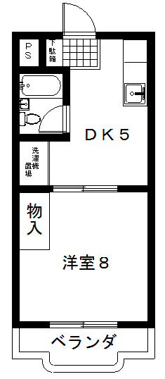 シェルブール 間取り図