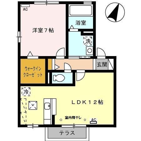 ウィル・フィールド　B 間取り図