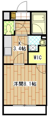 メローネクィーン 間取り図