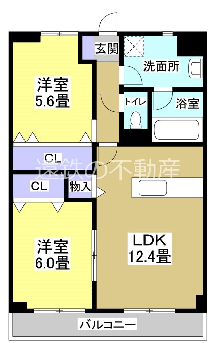 ウィズ・エフⅡ 間取り