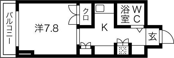 リエス浜松駅南 間取り図
