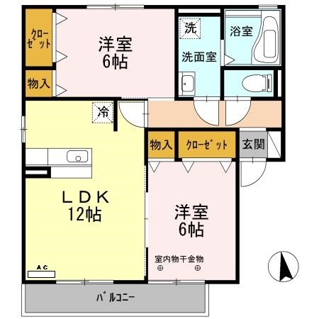 ｃａｓａ Ｒａｆｆｉｎａ 間取り図