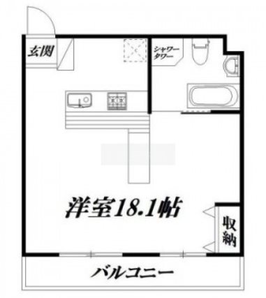 アルコ12 203号室 間取り