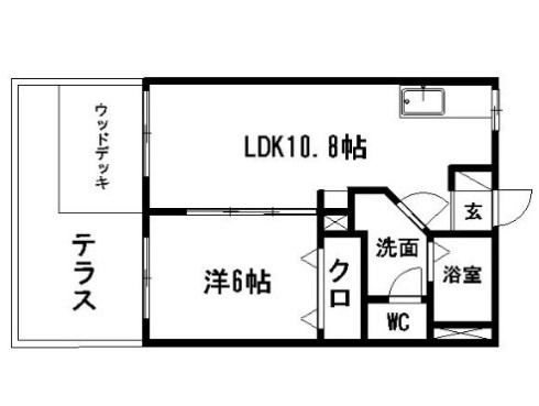 メイクリマールＡ 間取り図