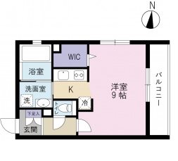 ライム海老塚 間取り図