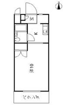 フラットＮ 間取り図