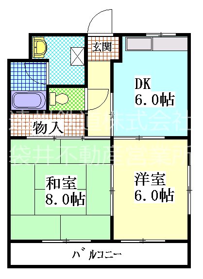 ハッピネス 間取り図