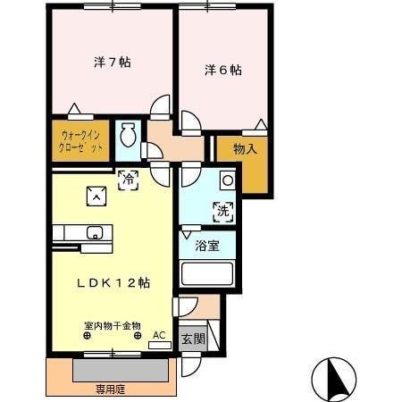 ルミエール２０　B 間取り