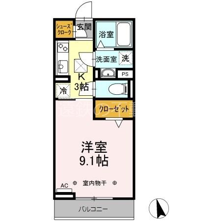 フロンティアＡＨ 間取り