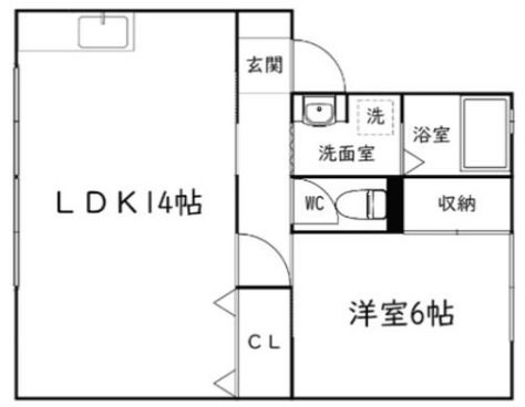 スカイハイツD 102号室 間取り