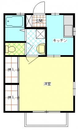 メゾンM&amp;#39;s 間取り図