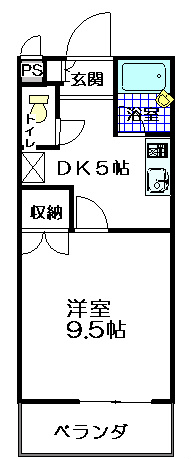 アルカディア15 間取り図
